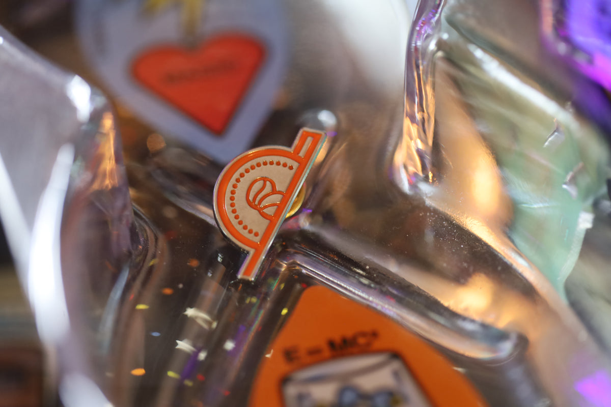 Quarter Slot Coffee Enamel Pins